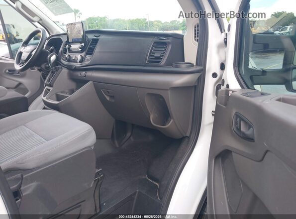 1FTBF4XG1LKA79009 2020 FORD TRANSIT-350 White Widok wnętrza z przodu