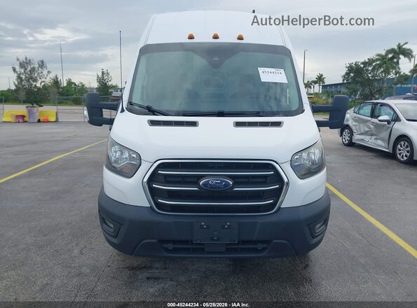 1FTBF4XG1LKA79009 2020 FORD TRANSIT-350 White Widok zestawu wskaźników