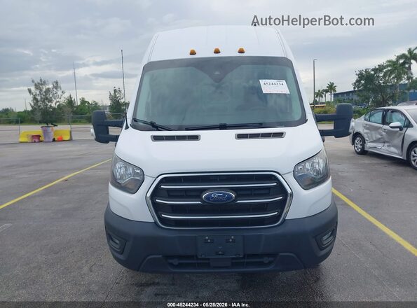1FTBF4XG1LKA79009 2020 FORD TRANSIT-350 White Widok z przodu