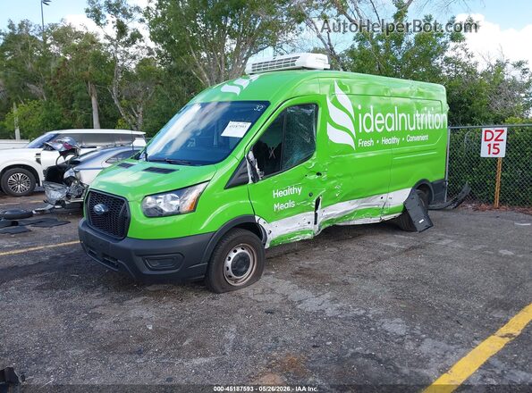 1FTBR1C85RKB83967 2024 FORD TRANSIT-250 Green Передня ліва чверть