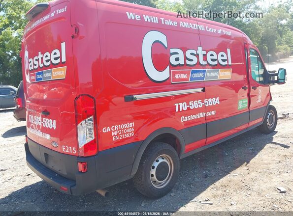 1FTBR1C87PKB48151 2023 FORD TRANSIT-250 Красный Задняя правая четверть