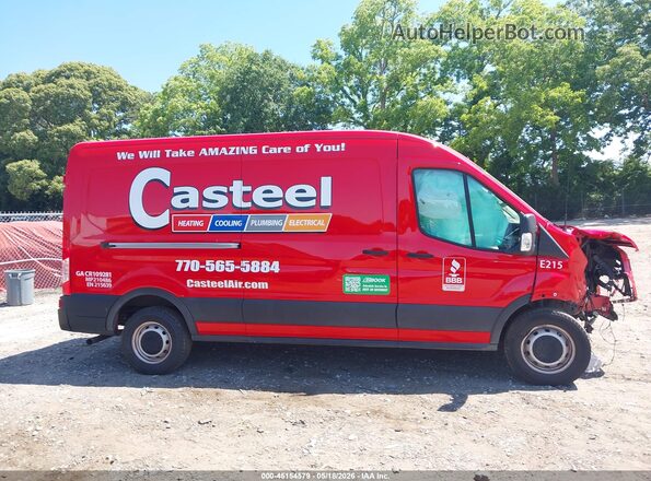 1FTBR1C87PKB48151 2023 FORD TRANSIT-250 Красный Вид задней части салона