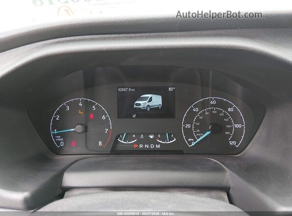 1FTBR1C89PKB56445 2023 FORD TRANSIT-250 White უკანა სავარძლების ხედი