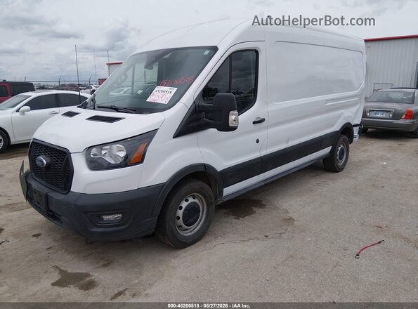 1FTBR1C89PKB56445 2023 FORD TRANSIT-250 White წინა მარცხენა ხედი სამი მეოთხედიდან