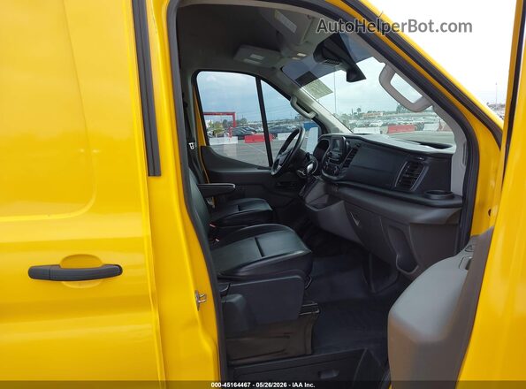1FTBR1X8XMKA25868 2021 FORD TRANSIT-250 Yellow Front interior view
