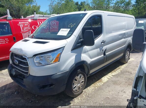 1FTBR1Y80LKB05662 2020 FORD TRANSIT-250 White წინა მარცხენა ხედი სამი მეოთხედიდან