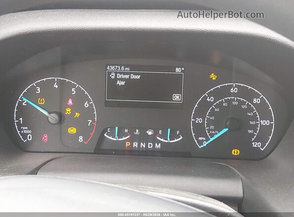 1FTBR1Y83PKA93335 2023 FORD TRANSIT-250 White Հետևի նստատեղերի տեսք