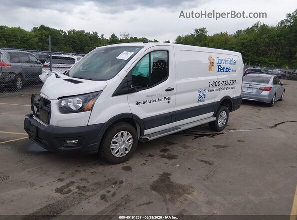 1FTBR1Y83PKA93335 2023 FORD TRANSIT-250 White Առջևի ձախ երեք քառորդ տեսարան