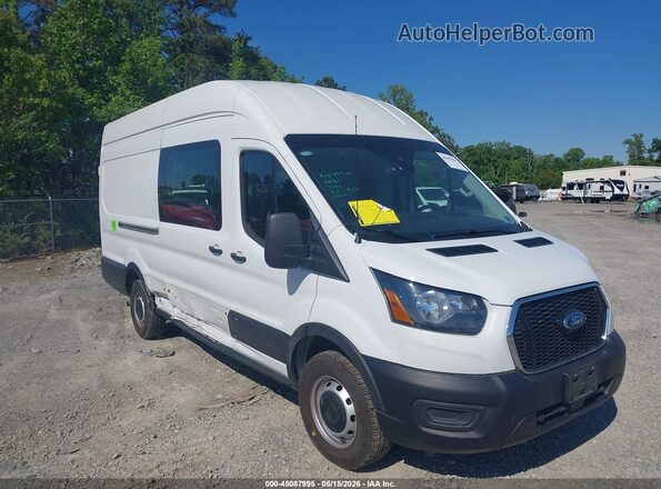 1FTBR3X81PKB00344 2023 FORD TRANSIT-250 White Front view