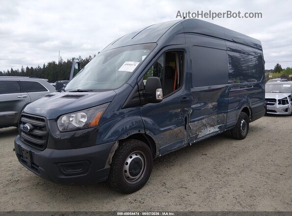 1FTBR3X87LKA28480 2020 FORD TRANSIT-250 Blue Vista tres cuartos delantera izquierda