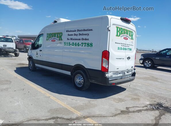 1FTBW2C87NKA50295 2022 FORD TRANSIT-350 White Rear left