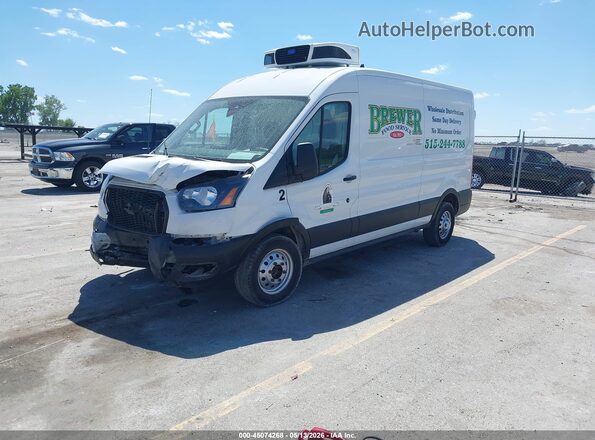 1FTBW2C87NKA50295 2022 FORD TRANSIT-350 White Front left