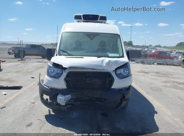 1FTBW2C87NKA50295 2022 FORD TRANSIT-350 White Instrument cluster view