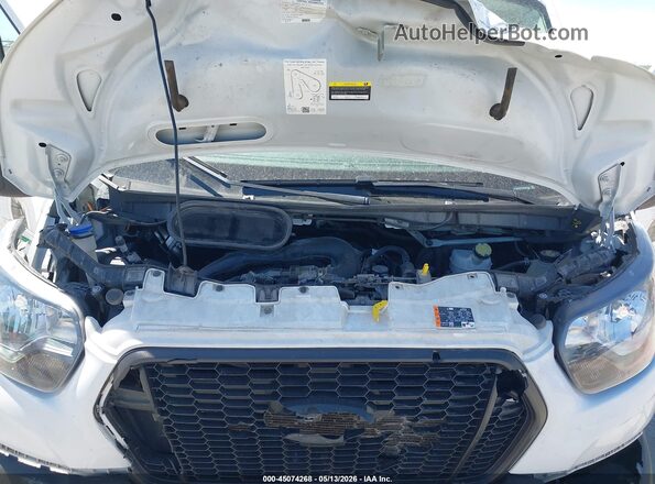1FTBW2C87NKA50295 2022 FORD TRANSIT-350 White Rear view