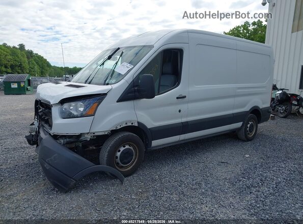 1FTBW2CG2GKA55186 2016 FORD TRANSIT-350 White Առջևի ձախ երեք քառորդ տեսարան