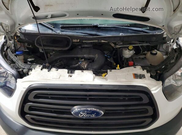 1FTBW2CM2JKB30983 2018 FORD TRANSIT White Widok komory silnika