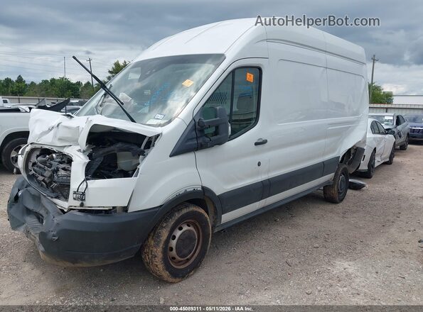 1FTBW2XG5KKB83070 2019 FORD TRANSIT-350 White Front left