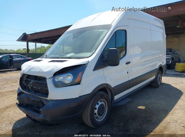 1FTBW2XM2KKB48041 2019 FORD TRANSIT-350 White Front left