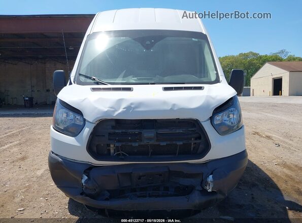 1FTBW2XM2KKB48041 2019 FORD TRANSIT-350 White Instrument cluster view