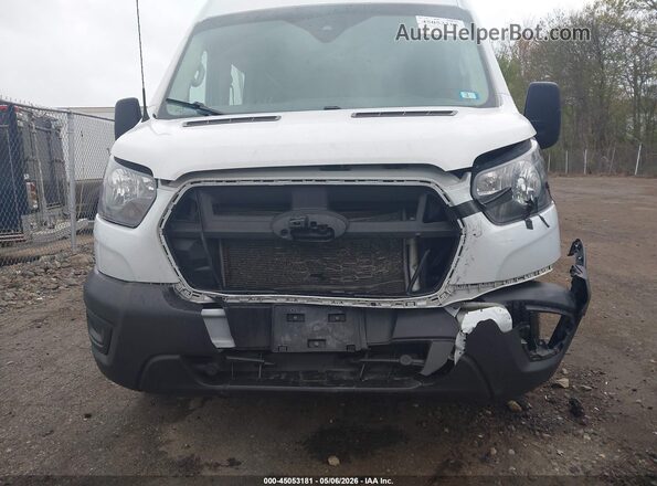 1FTBW3X87MKA62221 2021 FORD TRANSIT-350 White Front view