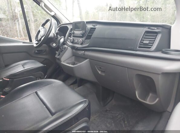 1FTBW3X87MKA62221 2021 FORD TRANSIT-350 White Front interior view