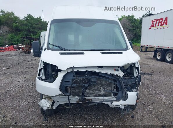 1FTBW3XM5GKB32753 2016 FORD TRANSIT-350 White Widok wnętrza z tyłu