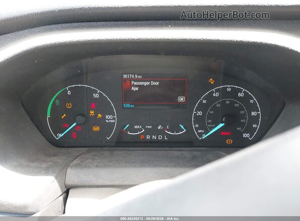 1FTBW9CK6PKA78273 2023 FORD E-TRANSIT-350 Белый Вид задних сидений