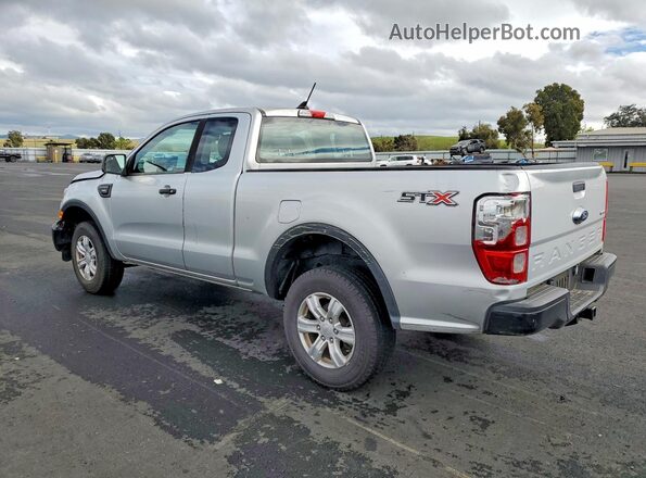 1FTER1EH2KLA55972 2019 FORD RANG Silver Trasero izquierdo