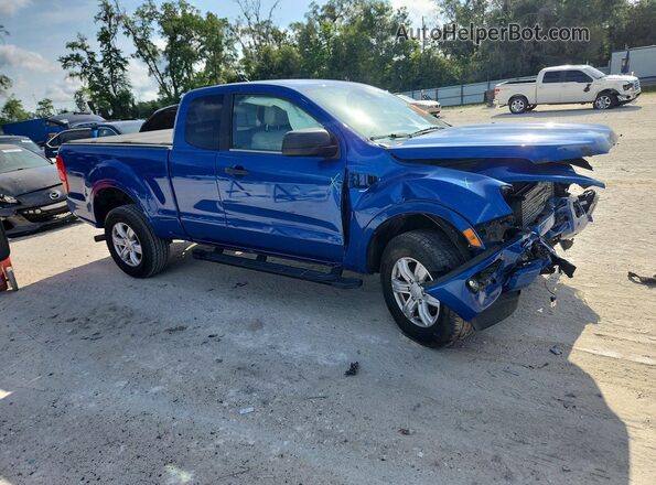 1FTER1EH2KLA80225 2019 FORD RANGER Blue 