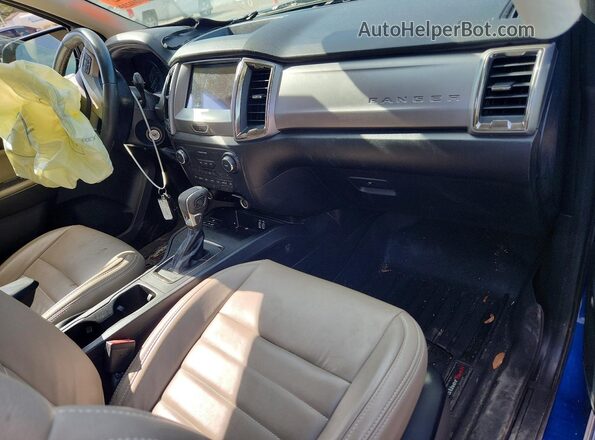 1FTER1EH2KLA80225 2019 FORD RANGER Blue 