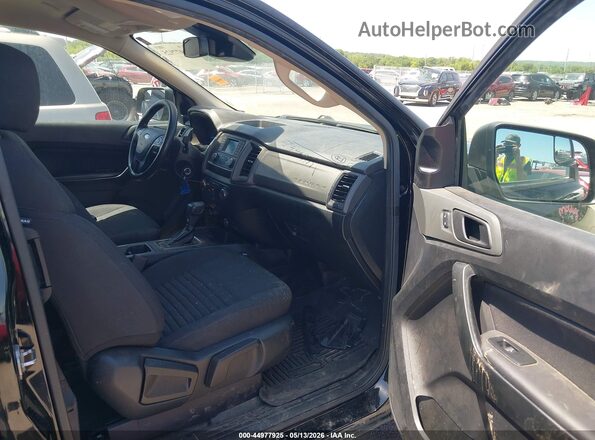 1FTER1EH2MLD77563 2021 FORD RANGER Черный Вид салона спереди