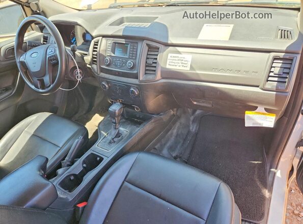 1FTER1EH3MLD76034 2021 FORD RANGER White Առջևի վահանակի տեսք