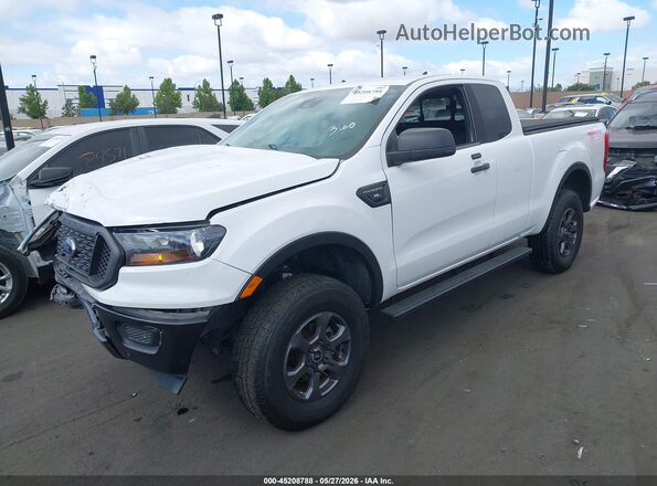 1FTER1EH9KLB09624 2019 FORD RANGER Белый Передняя левая четверть