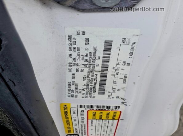 1FTER1EH9MLD70464 2021 FORD RANGER White Вид підкапотного простору
