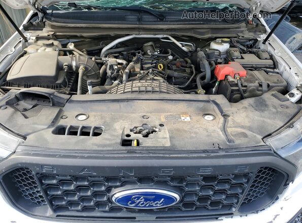 1FTER1EH9MLD70464 2021 FORD RANGER White Вид задньої частини салону