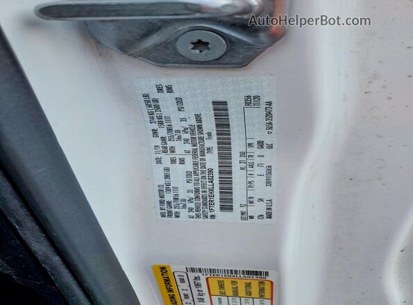 1FTER1EHXLLA02390 2020 FORD RANGER White Вид підкапотного простору