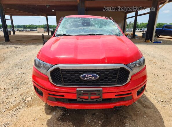 1FTER1EHXLLA84332 2020 FORD RANGER Red წინა ხედი