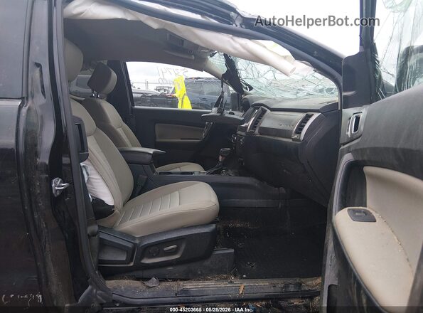 1FTER1FH2KLA63391 2019 FORD RANGER Black Вид салону спереду
