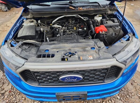 1FTER1FH7NLD01417 2022 FORD RANGER Blue Vista interior trasera