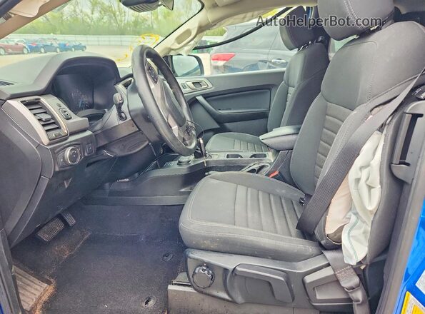 1FTER1FH7NLD01417 2022 FORD RANGER Blue Vista interior delantera
