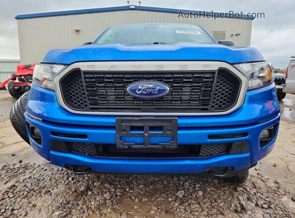 1FTER1FH7NLD01417 2022 FORD RANGER Blue Vista frontal