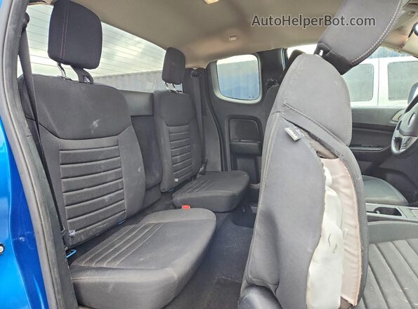 1FTER1FH7NLD01417 2022 FORD RANGER Blue Vista de los asientos traseros