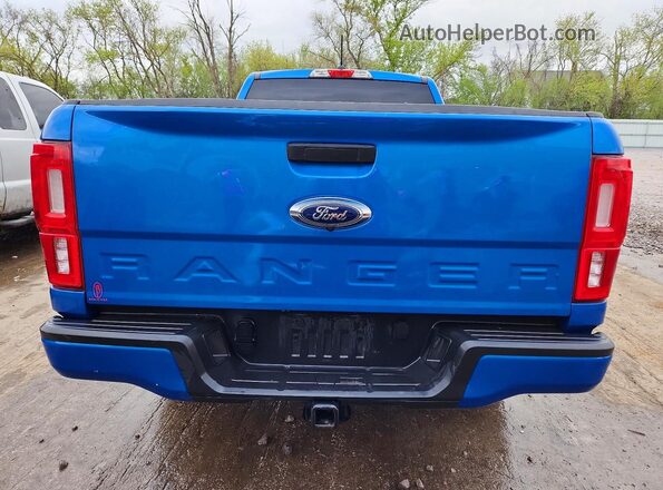 1FTER1FH7NLD01417 2022 FORD RANGER Blue Vista trasera