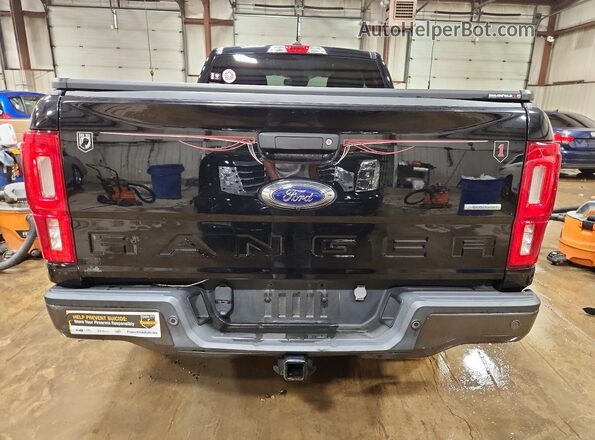 1FTER1FHXLLA32181 2020 FORD RANGER Black Вид ззаду