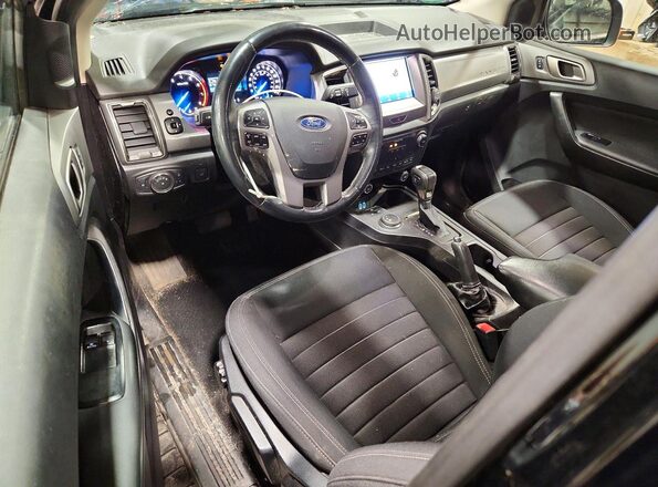 1FTER1FHXLLA32181 2020 FORD RANGER Black Вид панелі приладів