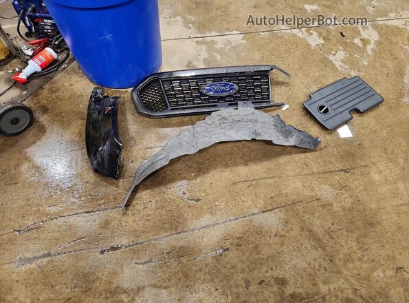 1FTER1FHXLLA32181 2020 FORD RANGER Black Вид підкапотного простору