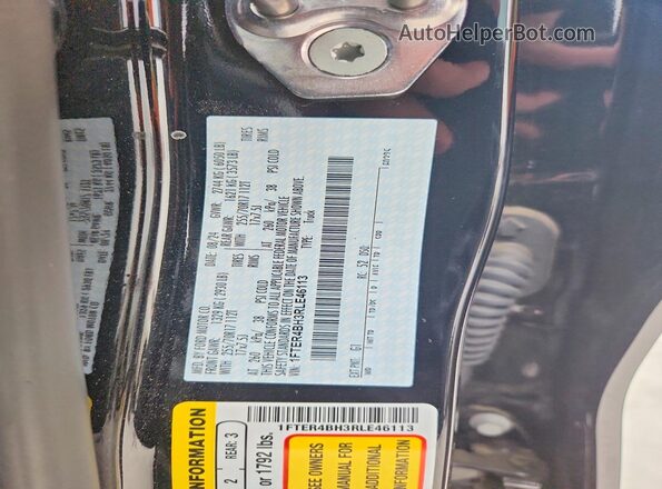 1FTER4BH3RLE46113 2024 FORD RANGER Black 