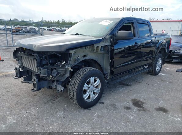 1FTER4EH0LLA66293 2020 FORD RANGER Черный Передняя левая четверть