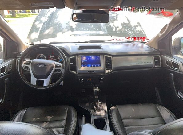 1FTER4EH1LLA07947 2020 FORD RANG Silver Vista del cuadro de instrumentos