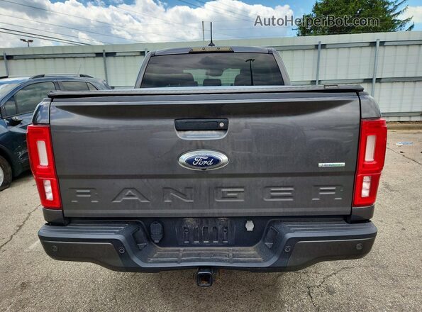 1FTER4EH1LLA12341 2020 FORD RANGER Gray Вид ззаду